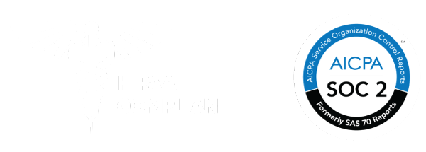 HIPAA and SOC2 Type 2 Compliant Logo