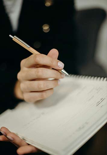manually recording an audit trail