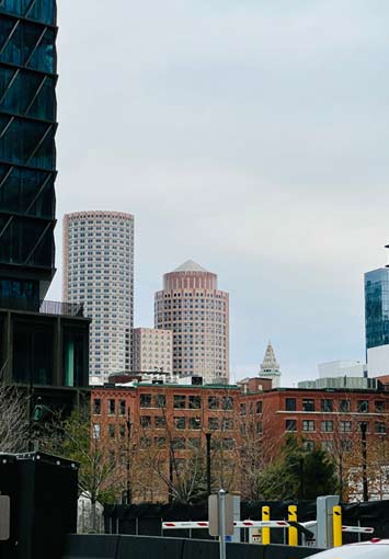Boston Massachusetts Skyline
